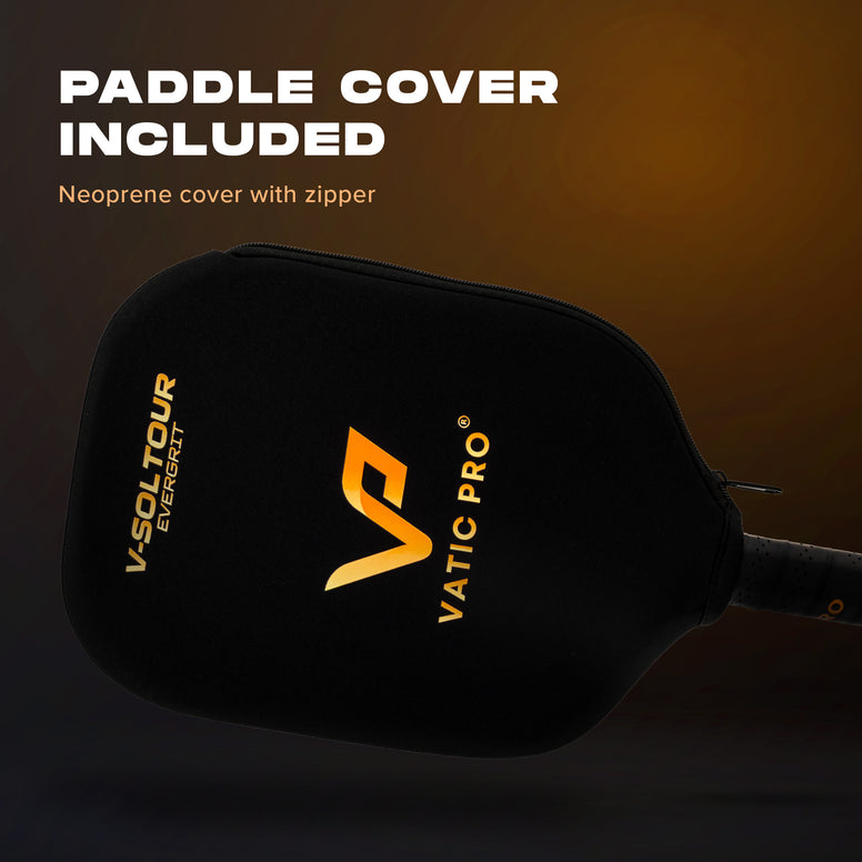 Vatic Pro V-Sol Tour EverGrit Bloom Pickleball Paddle