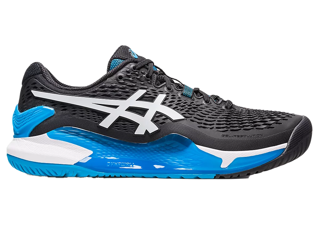 Gel - Resolution 9 Black / White Pickleball Shoes (Men's)