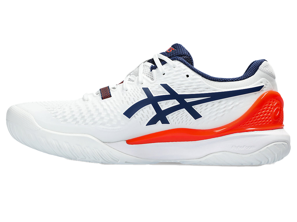 Gel - Resolution 9 Blue Expense / White Pickleball Shoes (Men)