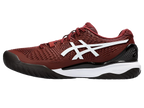Gel - Resolution 9 Antique Red / White Men's Pickleball Shoes