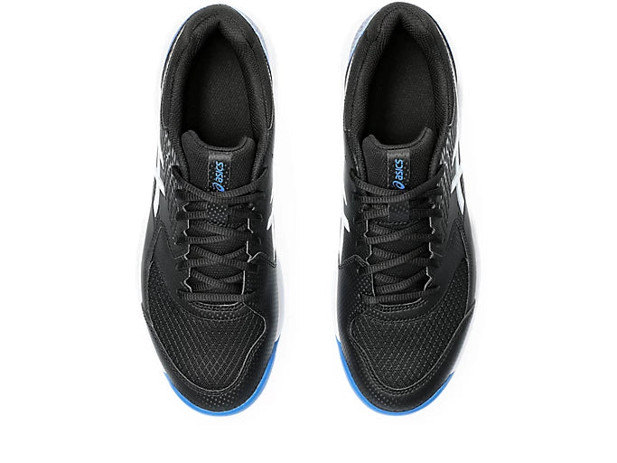 Asics Gel-Dedicate 8 Pickleball Shoes - Black / Tuna Blue