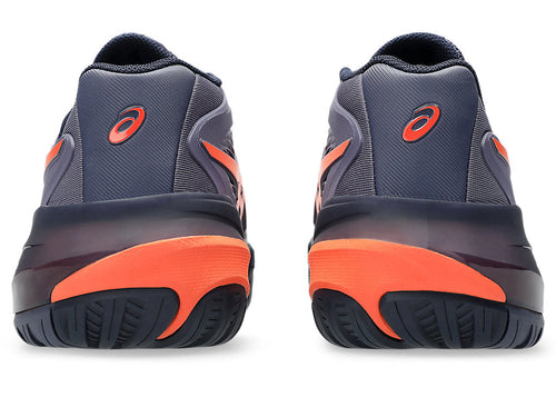 Asics Gel-Resolution X Greyish/Nova Orange Pickleball Shoes