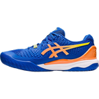 Gel - Resolution 9 Steel Blue / Orange Pickleball Shoes (Men)