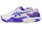 Gel-Resolution 9 White / Amethyst Pickleball Shoes (Women's)
