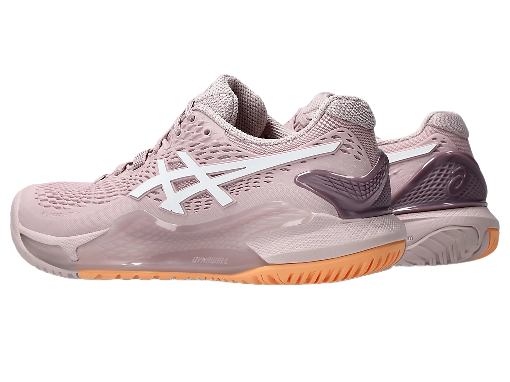 Gel-Resolution 9 Watershed Rose / White Women's Pickleball Shoes