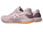 Gel-Resolution 9 Watershed Rose / White Women's Pickleball Shoes