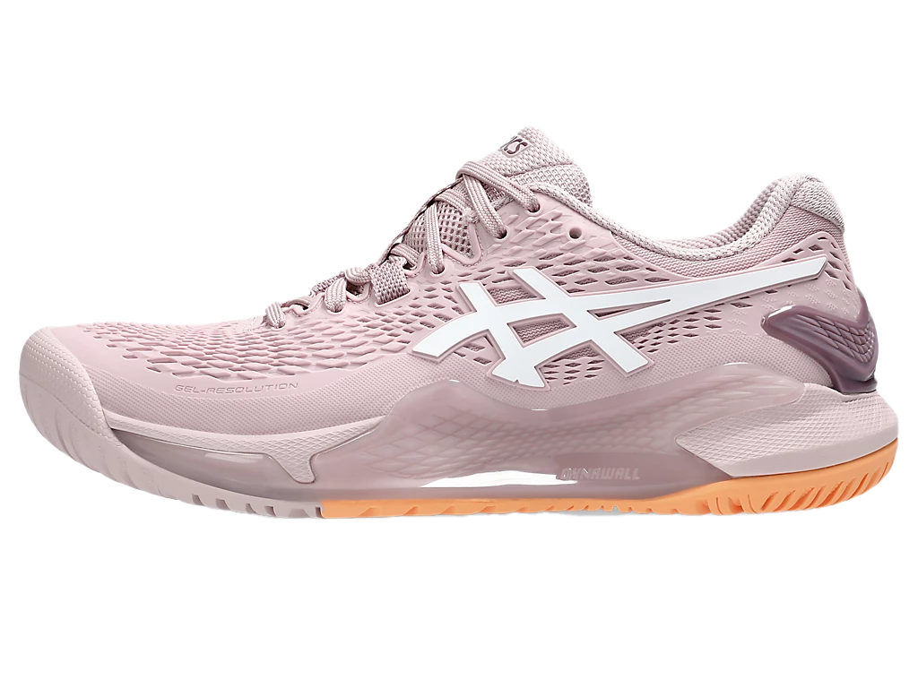 Gel-Resolution 9 Watershed Rose / White Women's Pickleball Shoes