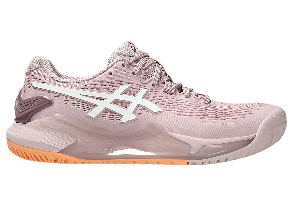 Gel-Resolution 9 Watershed Rose / White Women's Pickleball Shoes