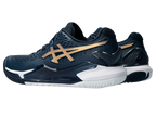 Gel-Resolution 9 French Blue / Pure Gold Pickleball Shoes (Unisex)