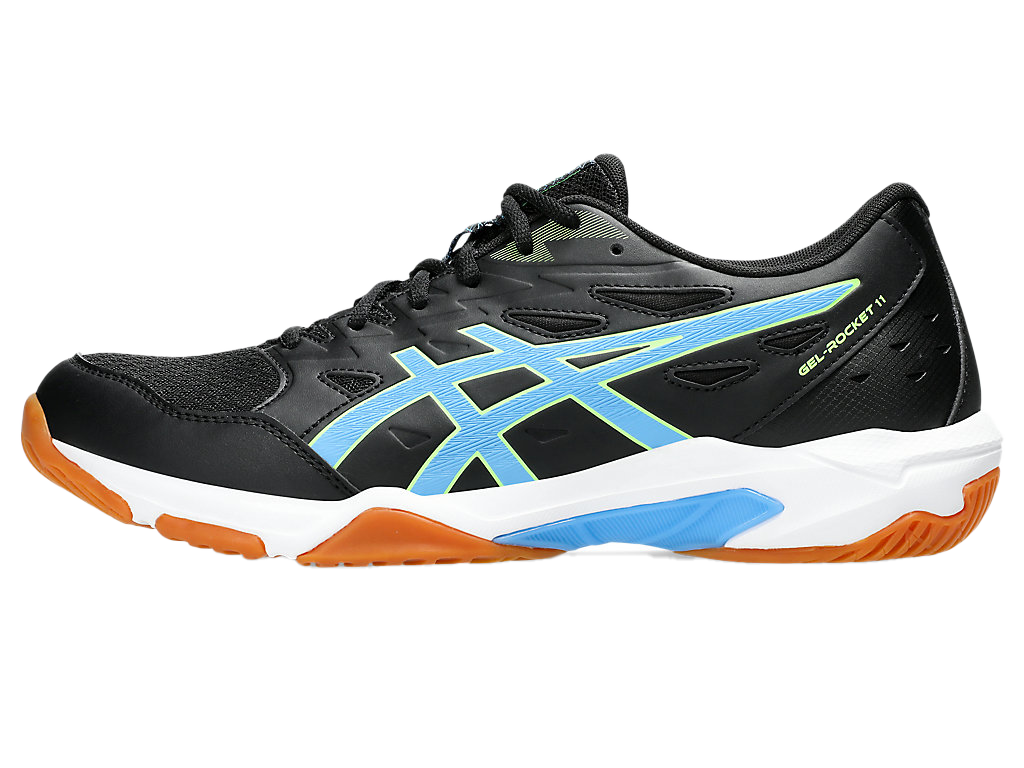 Asics Gel-Rocket 11 Black / Waterscape Pickleball Shoes (Men)