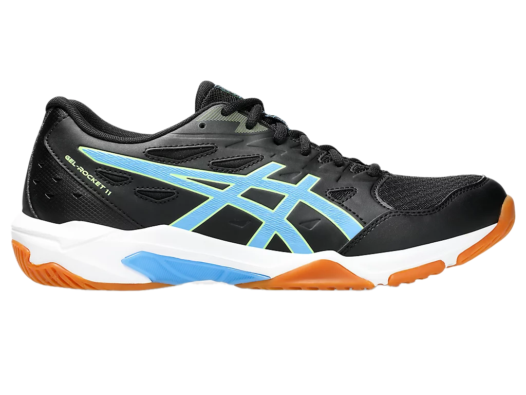 Asics Gel-Rocket 11 Black / Waterscape Pickleball Shoes (Men)