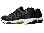 Asics Gel - Rocket 11 Black / Pure Gold Pickleball Shoes (Men)