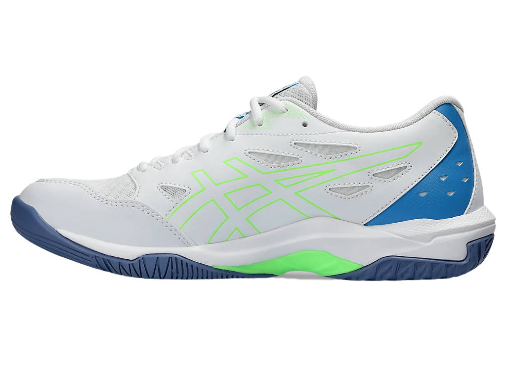 Asics Gel-Rocket 11 White / Lime Burst Men's Pickleball Shoes