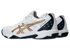 Asics Gel-Rocket 11 White / Pure Gold Pickleball Shoes (Men's)