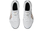 Asics Gel-Rocket 11 White / Pure Gold Pickleball Shoes (Men's)