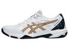 Asics Gel-Rocket 11 White / Pure Gold Pickleball Shoes (Men's)