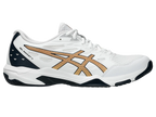 Asics Gel-Rocket 11 White / Pure Gold Pickleball Shoes (Men's)