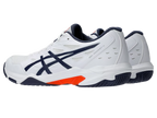 Asics Gel-Rocket 11 Pickleball Shoes - White / Indigo Fog (Unisex)