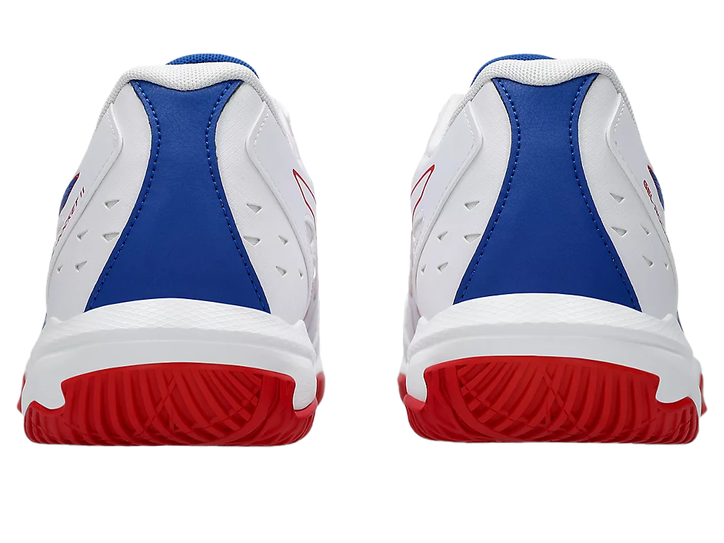 Asics Gel-Rocket 11 White / Asics Blue Pickleball Shoes (Unisex)