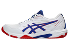 Asics Gel-Rocket 11 White / Asics Blue Pickleball Shoes (Unisex)
