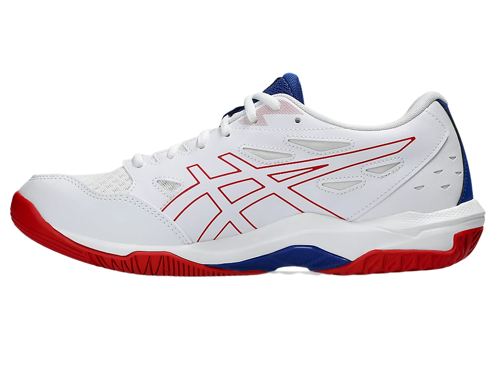 Asics Gel-Rocket 11 White / Asics Blue Pickleball Shoes (Unisex)