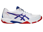 Asics Gel-Rocket 11 White / Asics Blue Pickleball Shoes (Unisex)