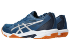 Asics Gel - Rocket 11 Mako Blue / Pure Silver Men's Pickleball Shoes