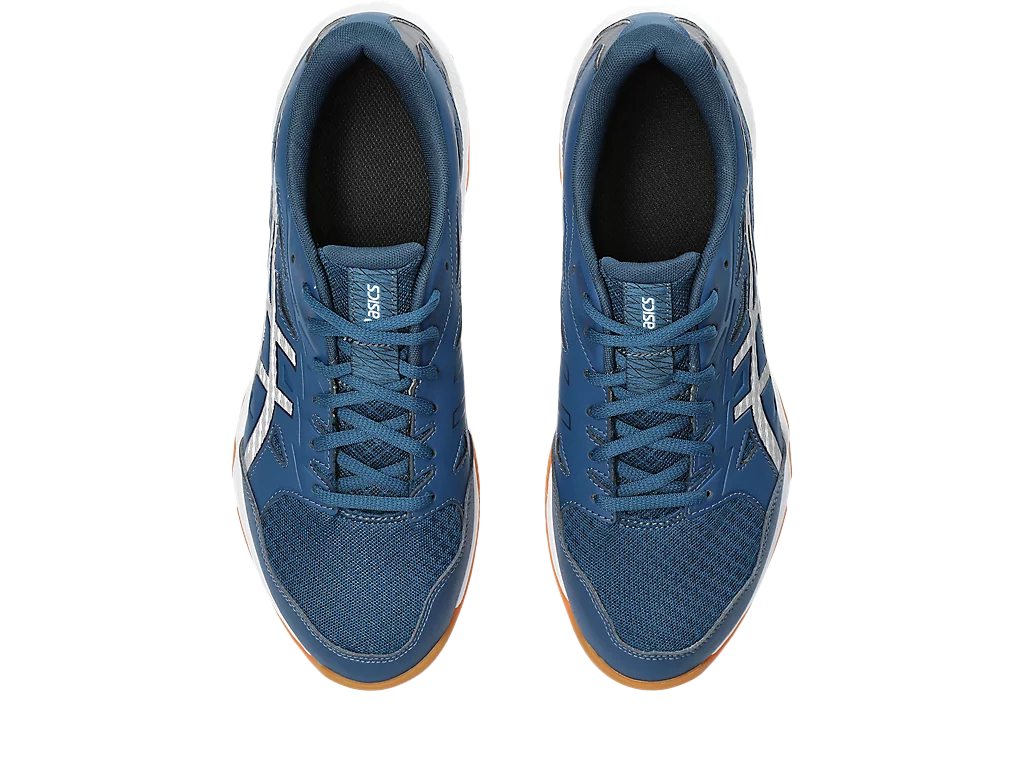 Asics Gel - Rocket 11 Mako Blue / Pure Silver Men's Pickleball Shoes