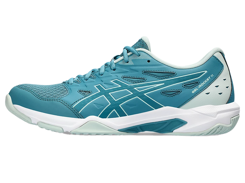 Asics Gel-Rocket 11 Blue Teal / Pale Mint Men's Pickleball Shoes