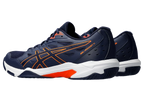 Asics Gel - Rocket 11 Peacoat / Shocking Orange Pickleball Shoes (Men)