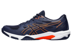 Asics Gel - Rocket 11 Peacoat / Shocking Orange Pickleball Shoes (Men)