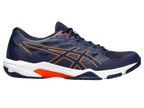 Asics Gel - Rocket 11 Peacoat / Shocking Orange Pickleball Shoes (Men)