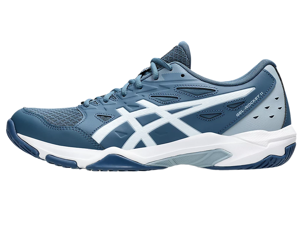 Asics Gel-Rocket 11 Pickleball Shoes - Vintage Indigo / White (Men)