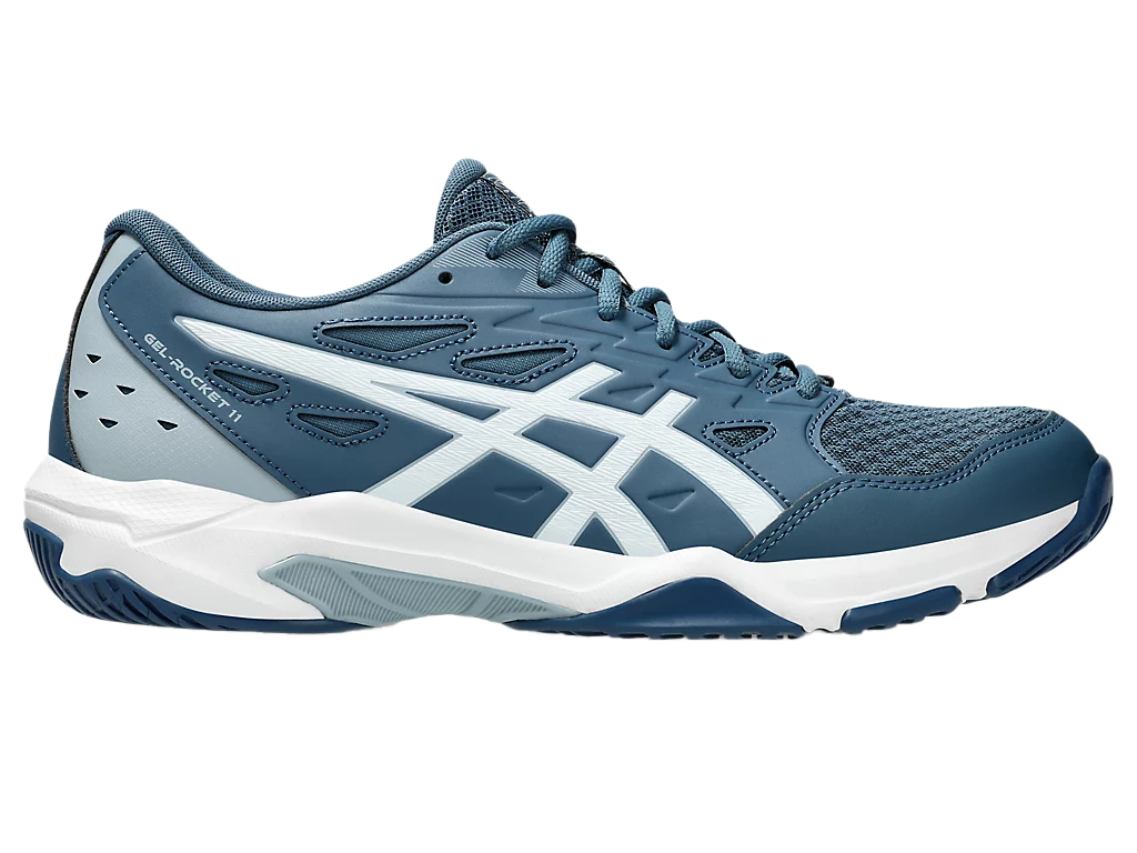 Asics Gel-Rocket 11 Pickleball Shoes - Vintage Indigo / White (Men)