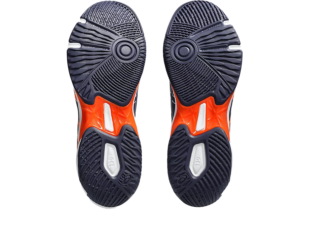 Asics Gel-Rocket 11 Indigo Fog / Nova Orange Pickleball Shoes (Men's)