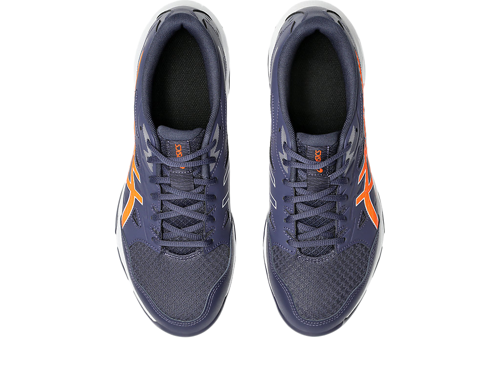 Asics Gel-Rocket 11 Indigo Fog / Nova Orange Pickleball Shoes (Men's)