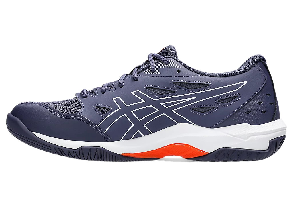 Asics Gel-Rocket 11 Indigo Fog / Nova Orange Pickleball Shoes (Men's)