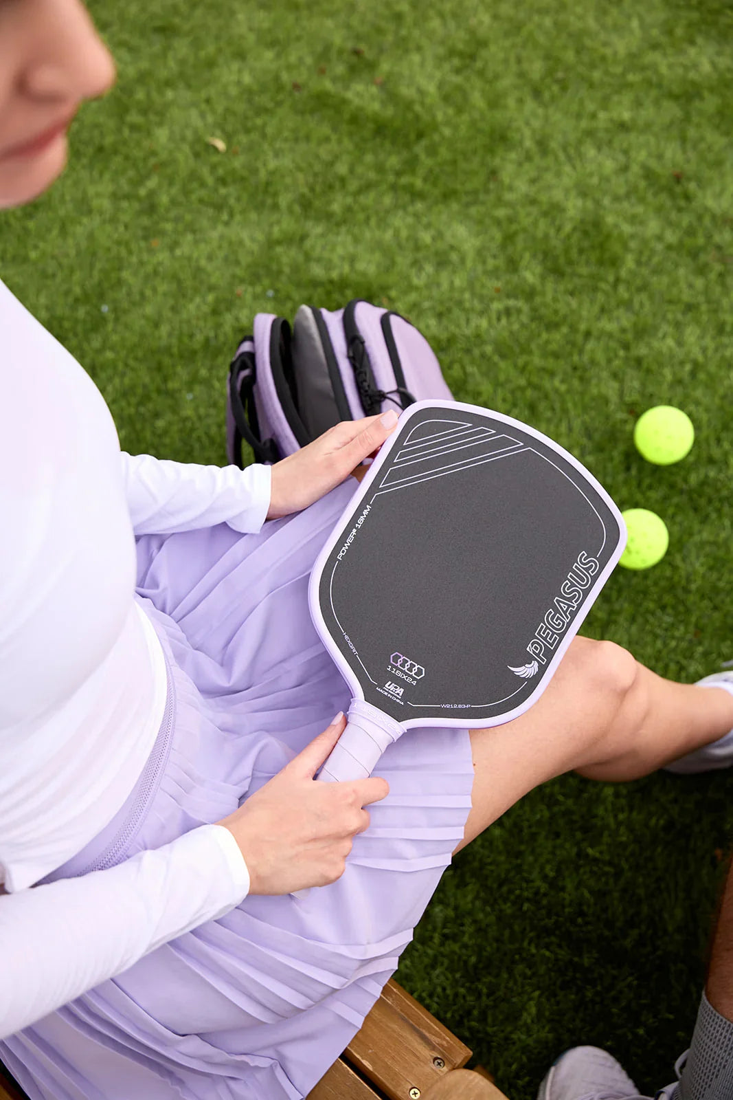 11Six24 Pegasus Power 2 Pickleball Paddle | Peach Edition