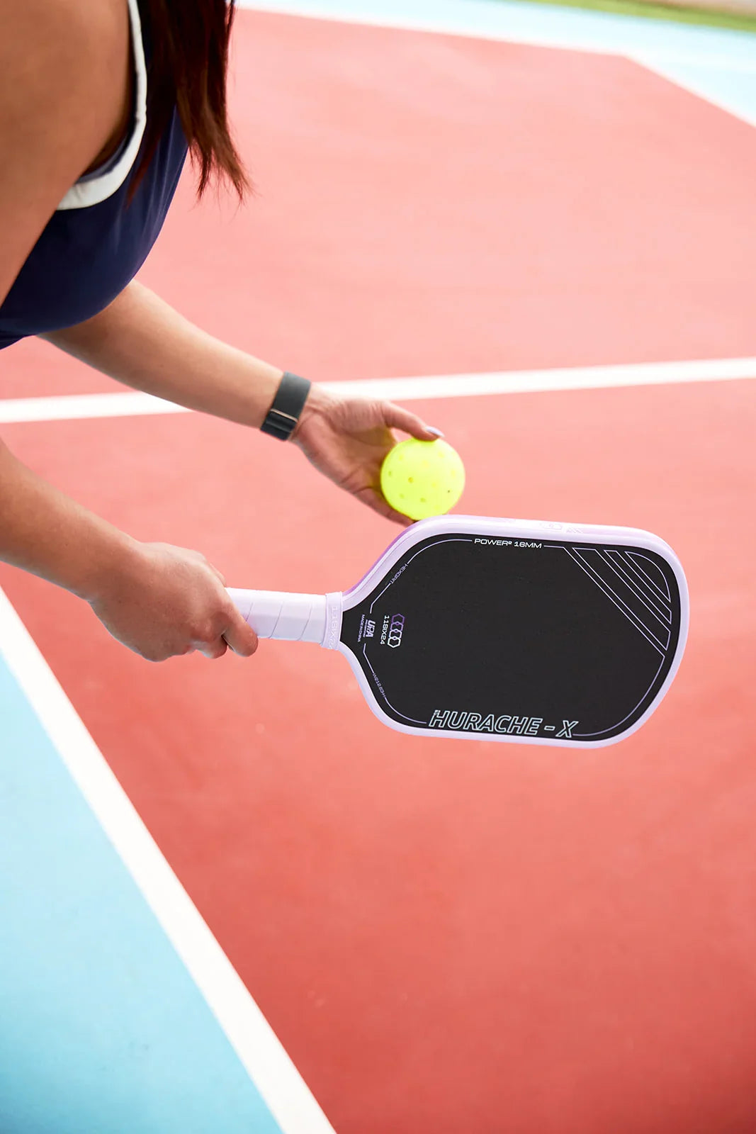11Six24 Hurache-X Power 2 Pickleball Paddle | Peach Edition