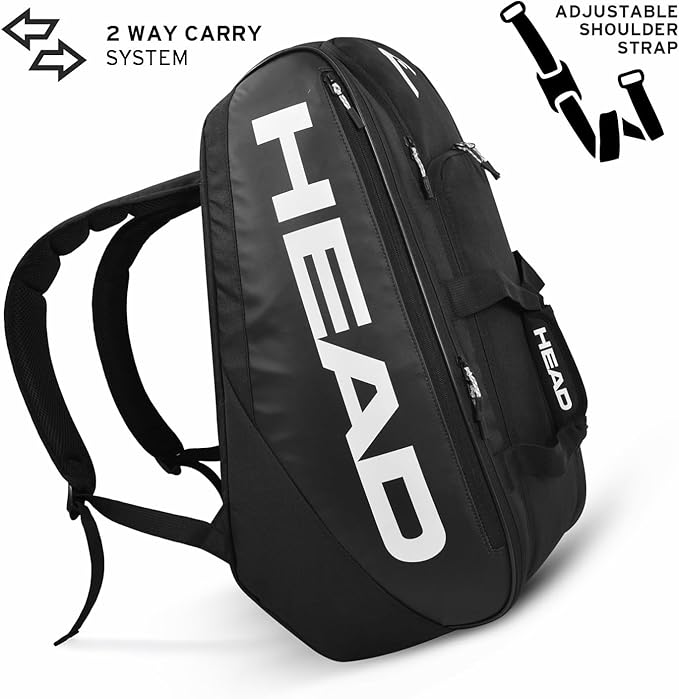Head Pro Bag M BKWH Pickleball Bag