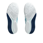 Gel-Resolution 9 White / Teal Blue Women's Pickleball Shoes