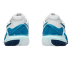 Gel-Resolution 9 White / Teal Blue Women's Pickleball Shoes