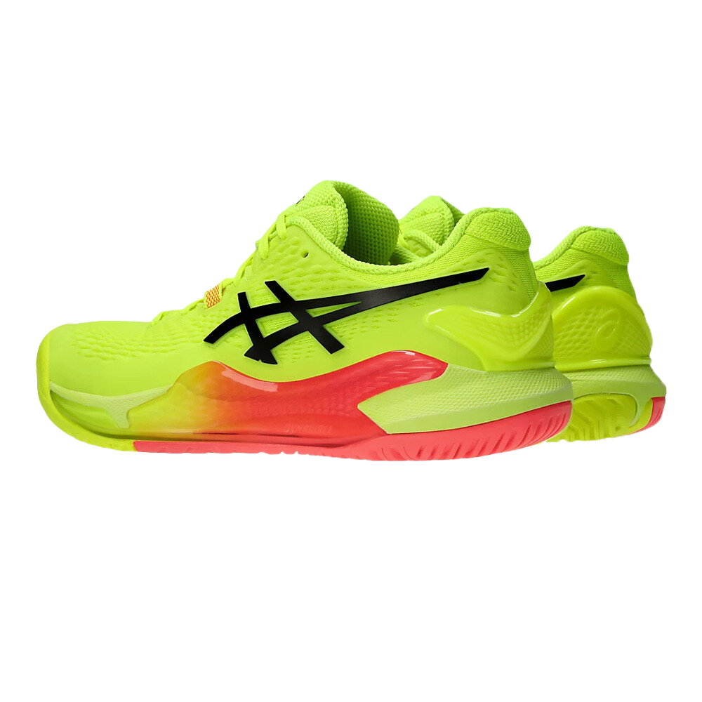 Gel - Resolution 9 Pickleball Shoes Safety Yellow / Black (Unisex)