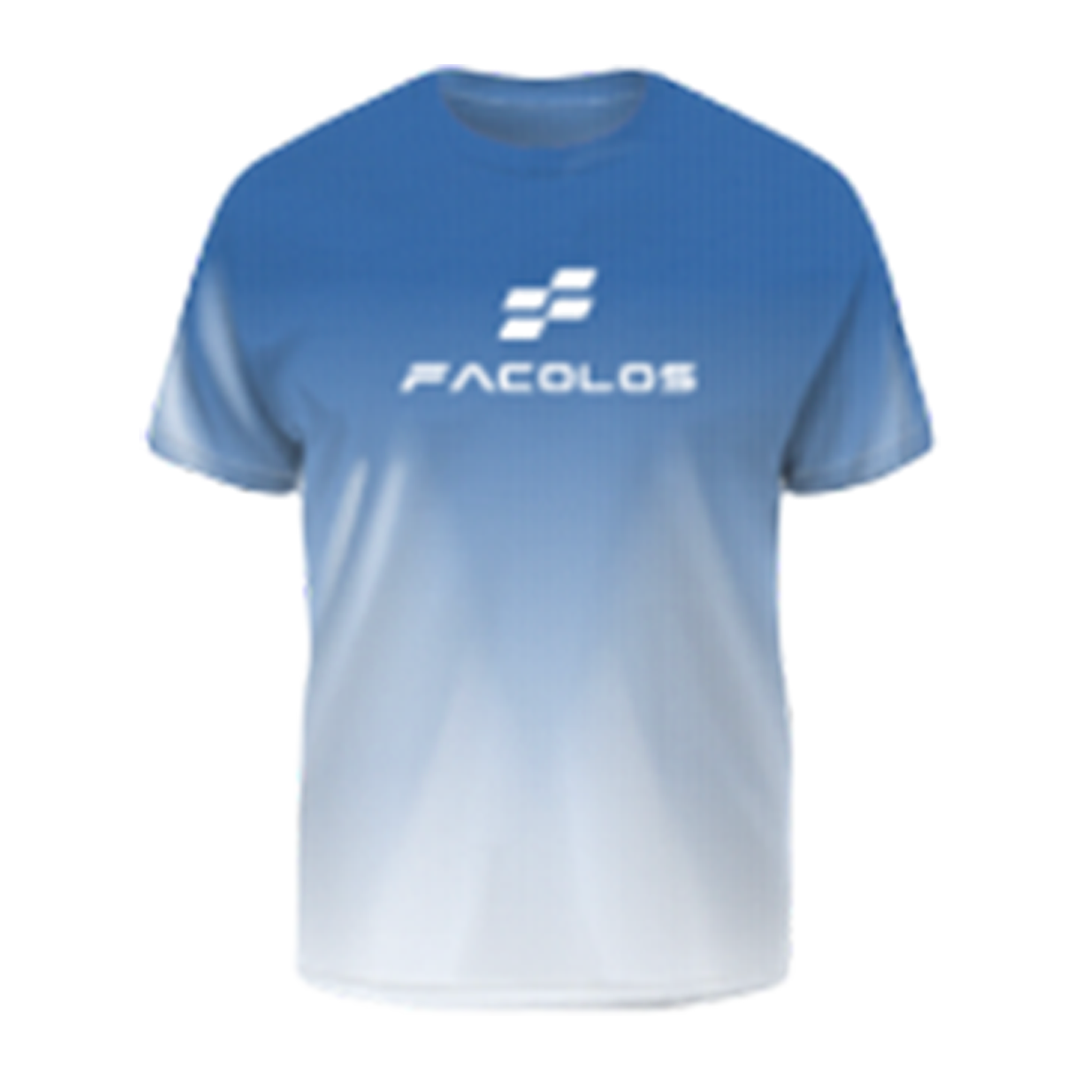 Facolos Gradient Tee Pickleball Jersey