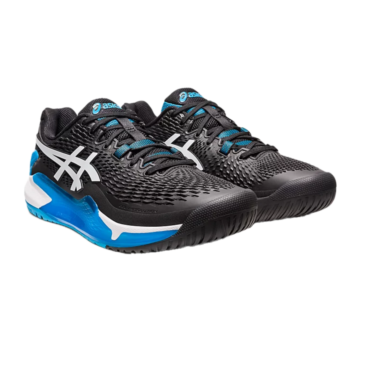 Gel - Resolution 9 Black / White Pickleball Shoes (Men's)