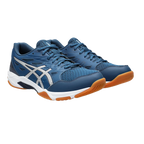Asics Gel - Rocket 11 Mako Blue / Pure Silver Men's Pickleball Shoes