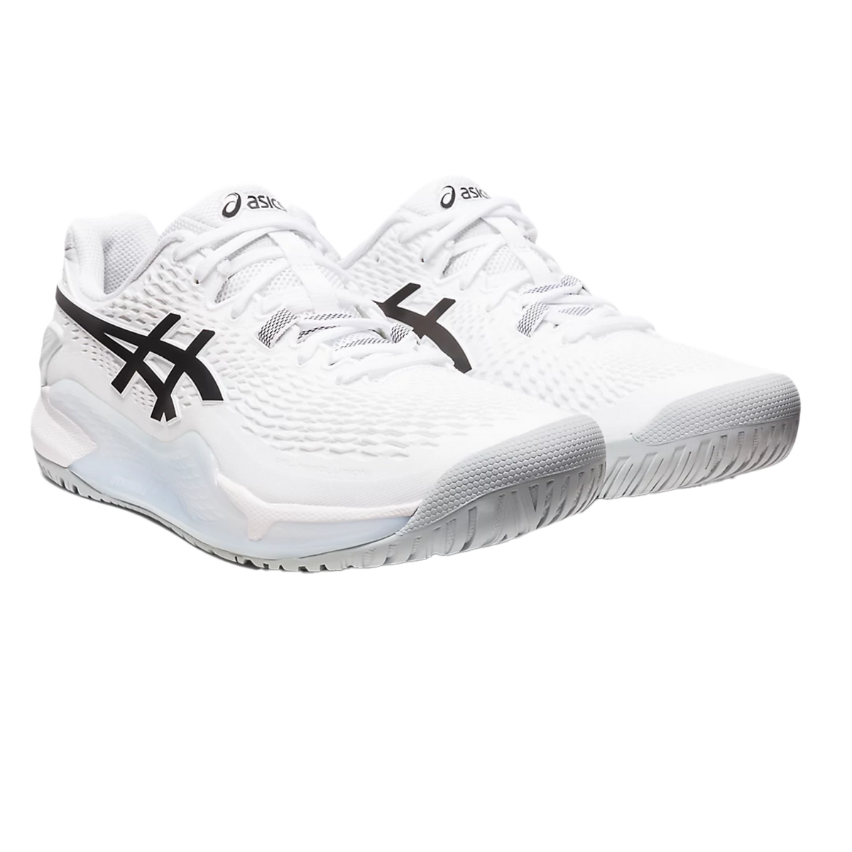 Gel - Resolution 9 White / Black Pickleball Shoes (Unisex)