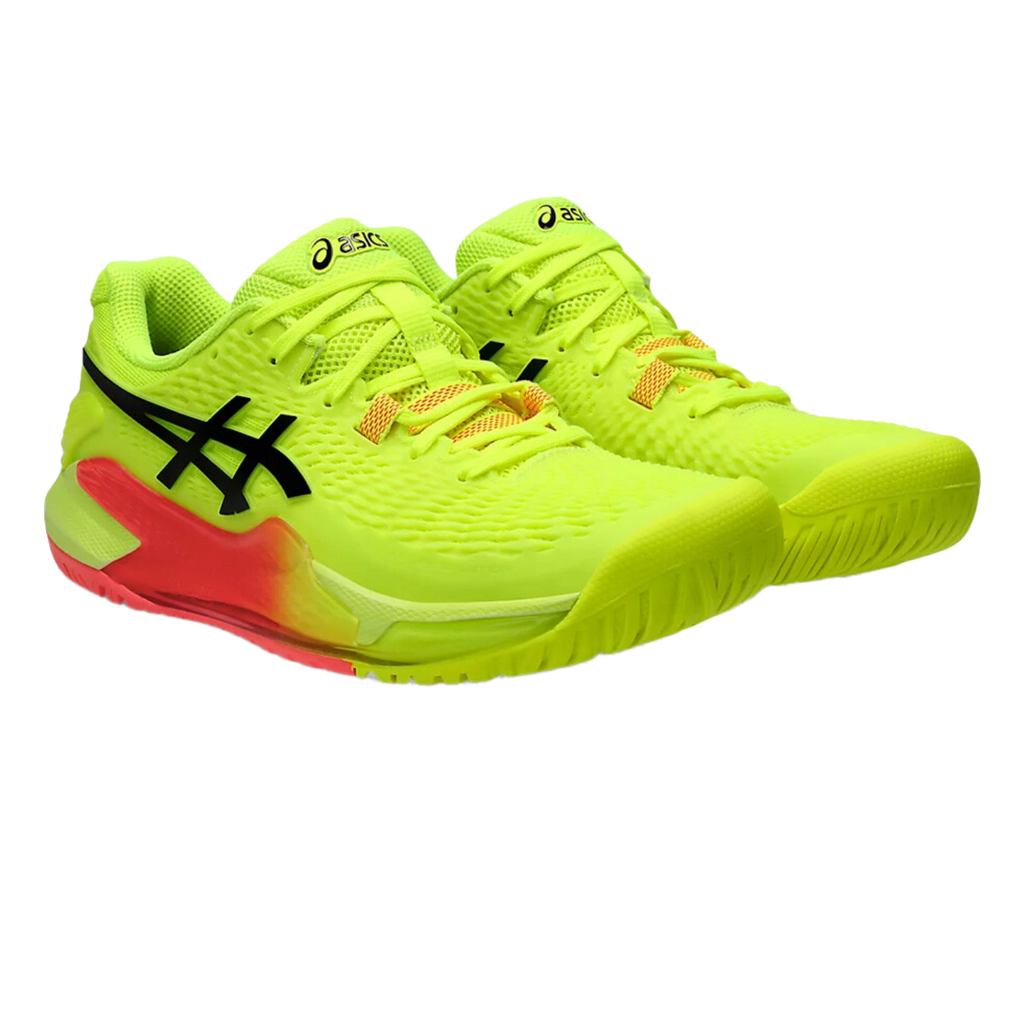 Gel - Resolution 9 Pickleball Shoes Safety Yellow / Black (Unisex)