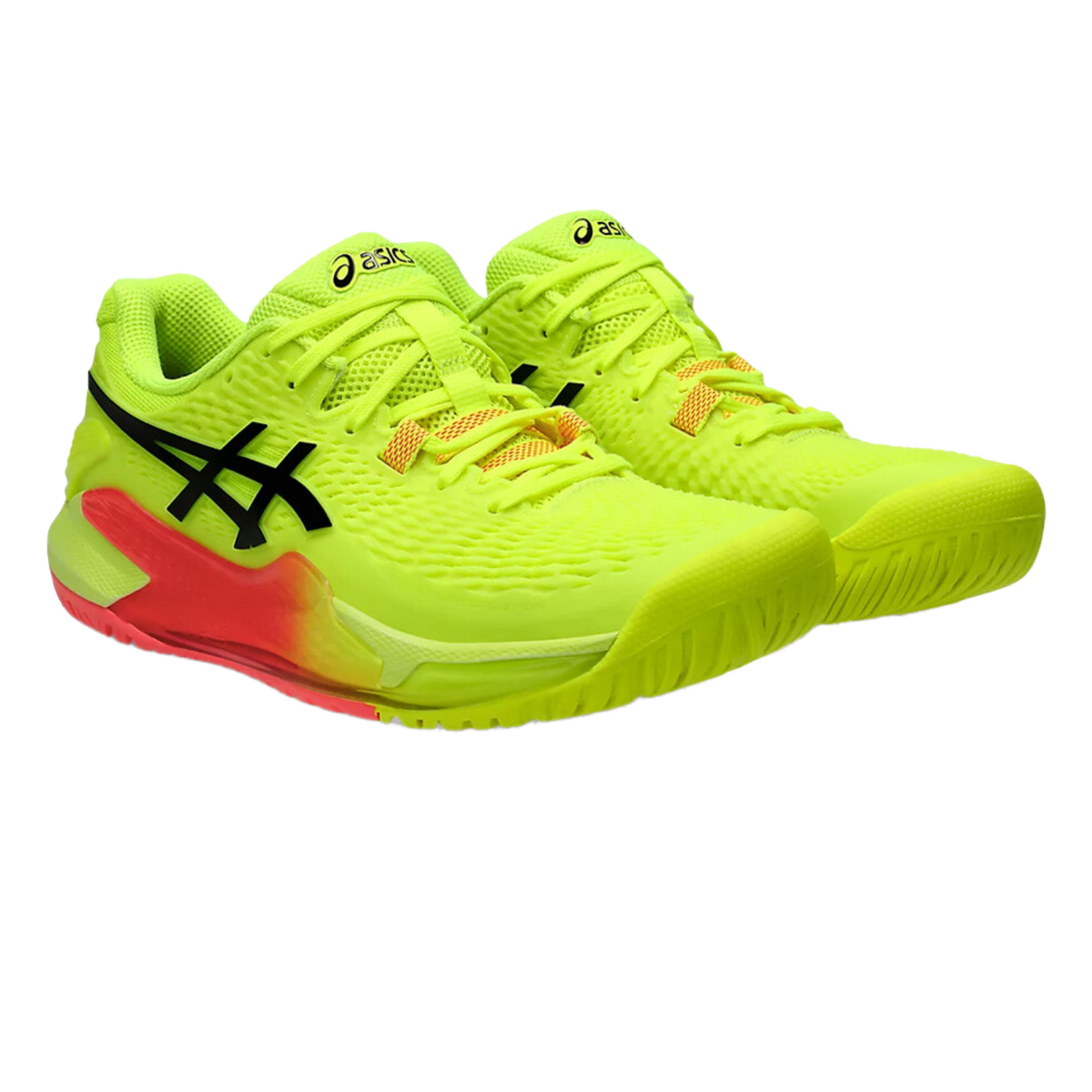 Gel - Resolution 9 Pickleball Shoes Safety Yellow / Black (Unisex)