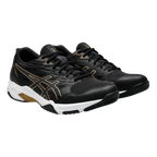 Asics Gel - Rocket 11 Black / Pure Gold Pickleball Shoes (Men)